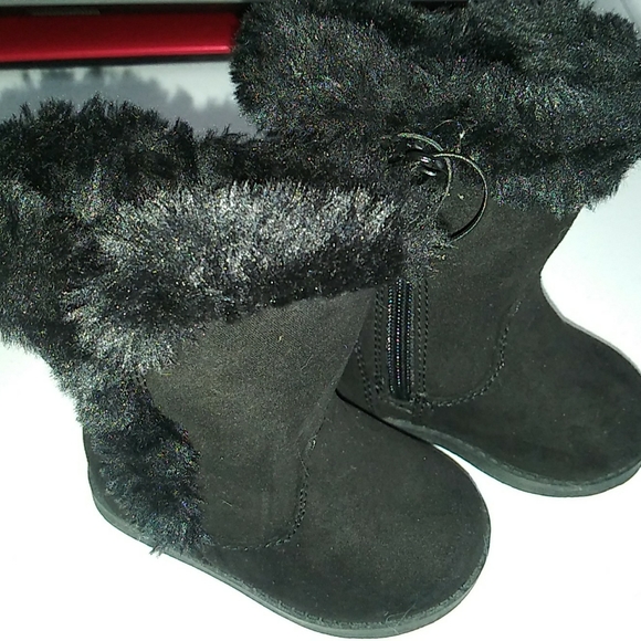 Cat & Jack Shoes New Girls Black Boots Poshmark